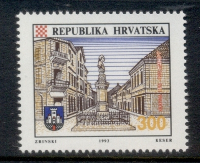 Croatia-1993-Krapina-800th-Anniversary-MUH