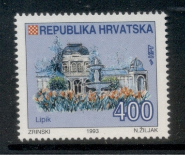 Croatia-1993-Lipik-Health-Convalescent-Home-Cent-MUH