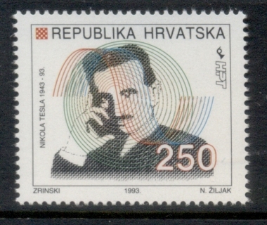 Croatia-1993-Nikola-Tesla-MUH