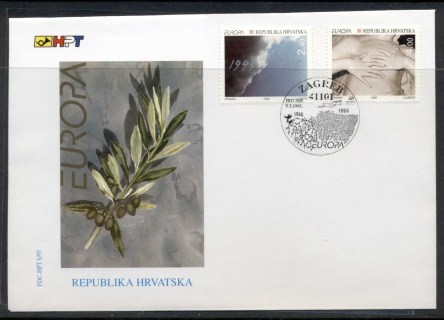 Croatia-1995-Europa-Peace-Freedom-FDC