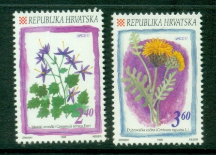 Croatia-1996-Flowers-MUH