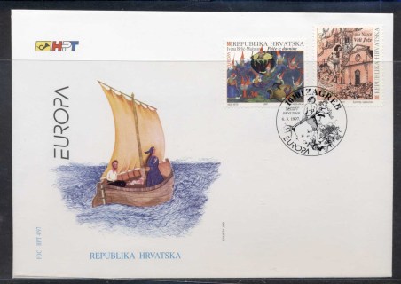 Croatia-1997-Europa-Myths-legends-FDC