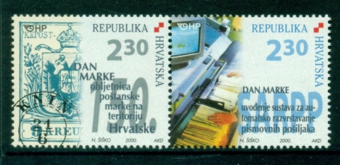 Croatia-2000-Stamp-day-MUH