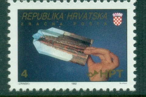 Croatia-1991-92-Paper-Airplane-MUH