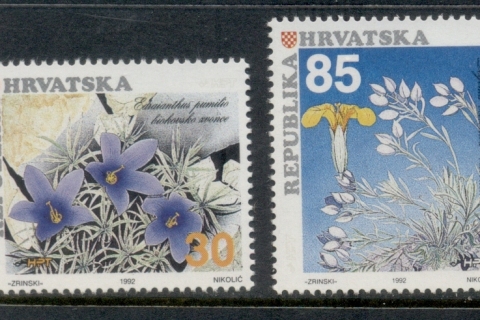 Croatia-1992-Flowers-MUH