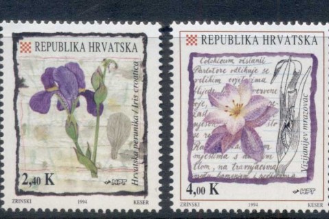 Croatia-1994-Flowers