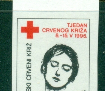 Croatia-1995-red-Cross-IMPERF-MUH