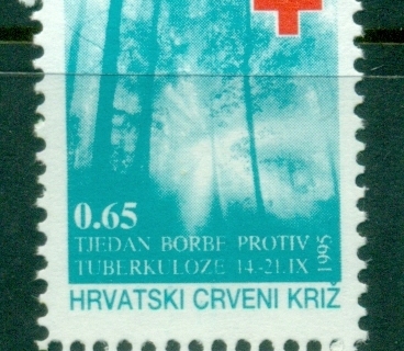 Croatia-1995-red-Cross-Tuberculosis-MUH