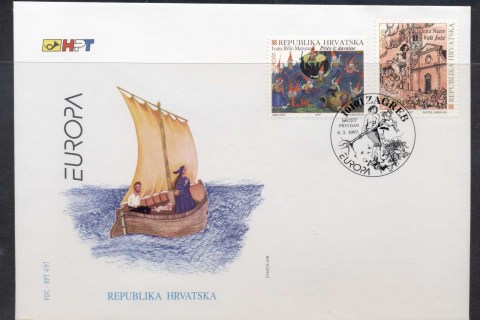 Croatia-1997-Europa-Myths-legends-FDC