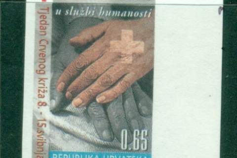 Croatia-1997-Red-CrossIMPERF-MUH