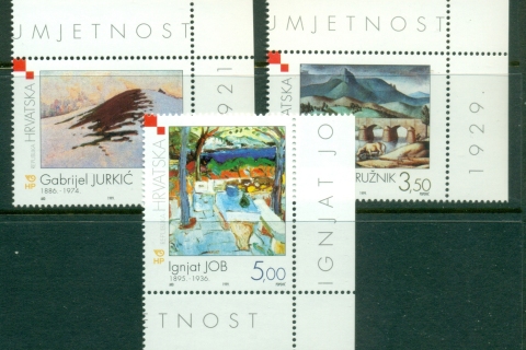 Croatia-1999-Modern-Art-Paintings-MUH