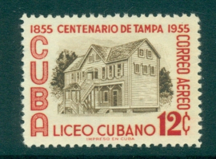 Cuba-1955-Tampa-Centenary-MLH-lot35780