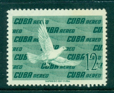 Cuba-1960-12c-Pigeon-Airmail-MUH-lot35784 Cuba-1960-12c-Pigeon-Airmail-MUH-lot35784