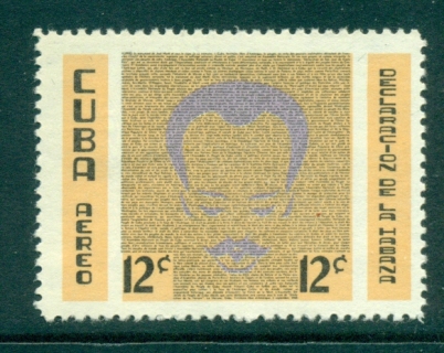 Cuba-1961-12c-Jose-Marti-MUH-lot35812