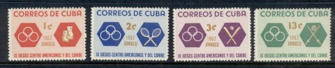 Cuba-1962-Central-American-Caribbean-games-CTO