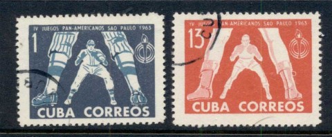 Cuba-1963-Pan-American-Games-CTO