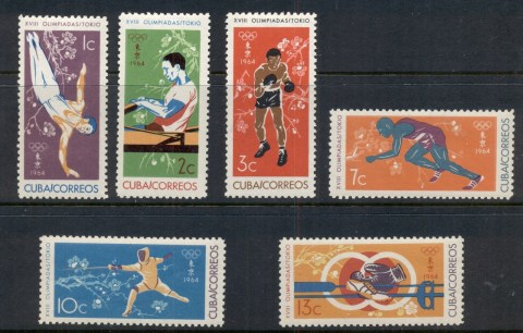 Cuba-1964-Summer-Olympics-Tokyo-MUH