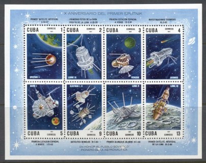 Cuba-1967-Soviet-Space-Projects-MS-MUH Cuba-1967-Soviet-Space-Projects-MS-MUH