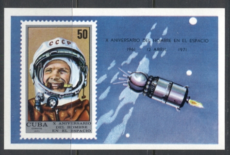 Cuba-1971-Manned-Space-Flight-10th-Anniversary-MS-MUH