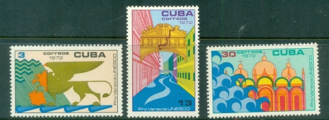 Cuba-1972-UNESCO-Campaign-to-Save-venice-MUH