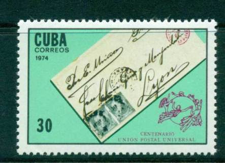 Cuba-1974-UPU-Centenary-MUH-lot56473