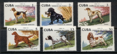 Cuba-1976-Hunting-Dogs-MUH