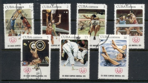 Cuba-1976-Summer-Olympics-Montreal-FU