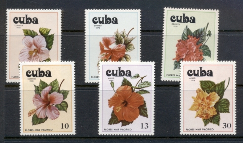 Cuba-1978-Flowers-MUH