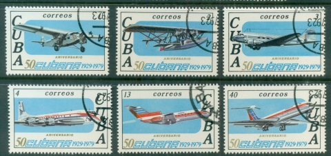 Cuba-1979-Airlines-50th-Anniversary-CTO