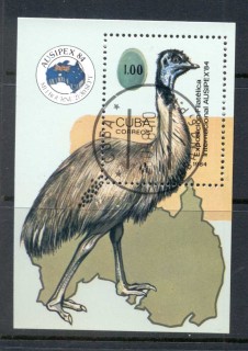 Cuba-1984-AUSIPEX-Bird-MS-CTO