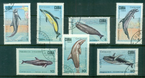 Cuba-1984-Marine-Mammals-CTO