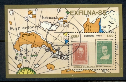 Cuba-1985-Expilna-85-MS-CTO