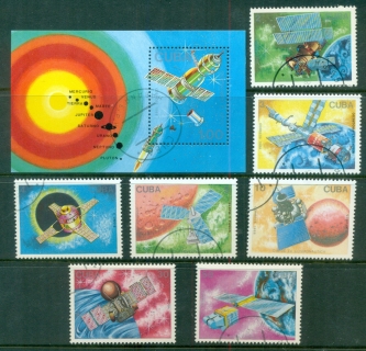 Cuba-1988-Cosmonauts-Day-MS-CTO