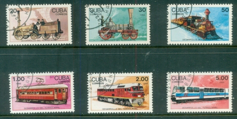 Cuba-1988-Locomotives-CTO