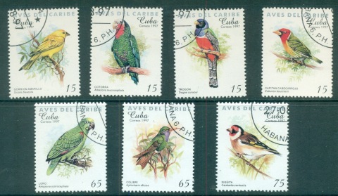 Cuba-1997-Caribbean-Birds-CTO