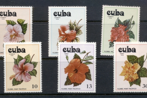 Cuba-1978-Flowers-MUH