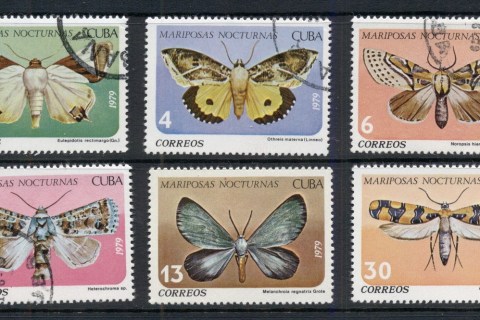 Cuba-1979-Insects-Butterflies-CTO