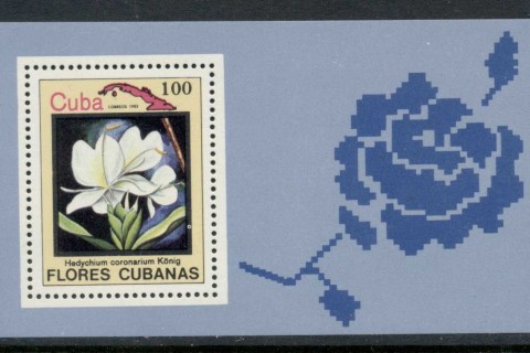 Cuba-1983-Flowers-MS-MUH