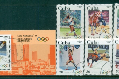 Cuba-1983-Summer-Olympics-Atlnta-MS-CTO
