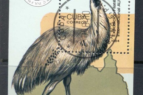 Cuba-1984-AUSIPEX-Bird-MS-CTO