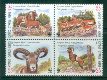 Cyprus-1998 WWF Cyprian Mouflon