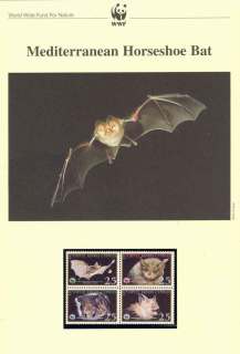 Cyprus-2003 WWF Mediterranean Horseshoe Bat