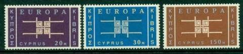 Cyprus-1963-2nd-Europa-MUH-Lot15313