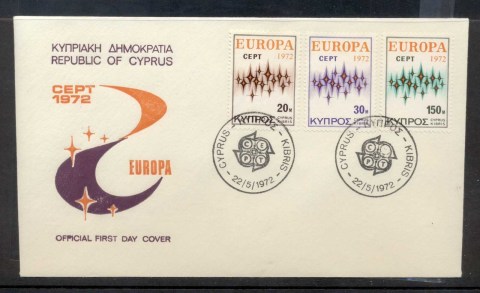 Cyprus-1972-Europa-Sparkles-FDC