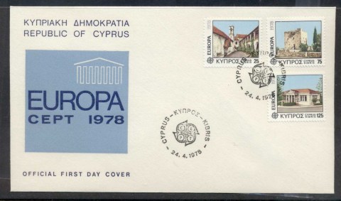 Cyprus-1978-Europa-Architecture-FDC