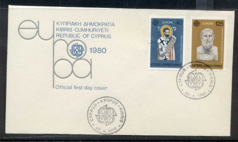 Cyprus-1980-Europa-Celebrities-FDC