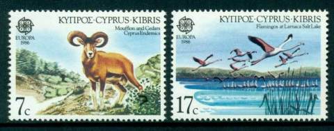 Cyprus-1986-Europa-MUH-Lot15339