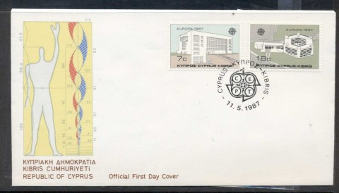 Cyprus-1987-Europa-Architecture-FDC