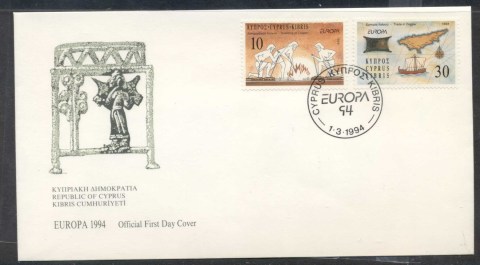 Cyprus-1994-Europa-Scientific-Discoveries-FDC