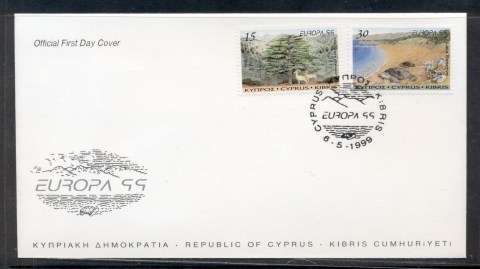 Cyprus-1999-Europa-Nature-Parks-FDC